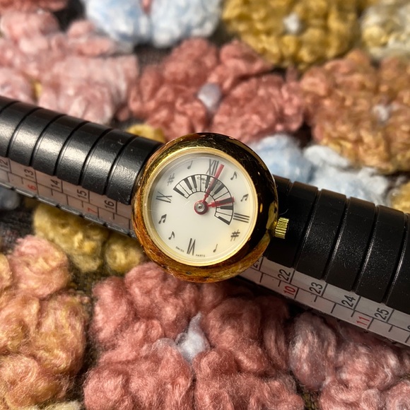Jewelry - Vtg 80’s Piano Watch Ring